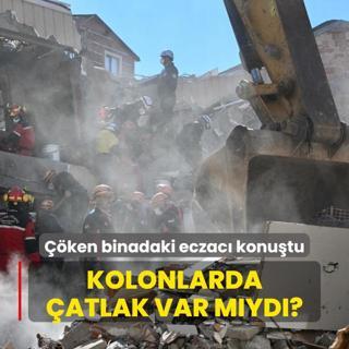 Kocaeli'de ken binadaki eczanenin sahibi konutu: Kolonlarda atlak var myd?