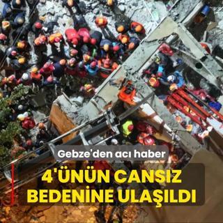 Gebze'de 7 katl bina kt! Anne, baba ve 2 ocuundan ac haber