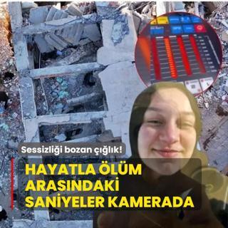 Sessizlii bozan lk! Hayatla lm arasndaki saniyeler kamerada