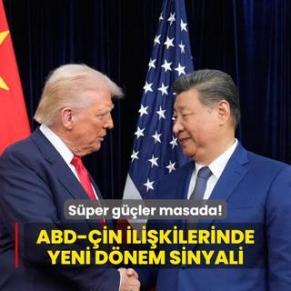 Sper gler masada! ABD-in ilikilerinde yeni dnem sinyali