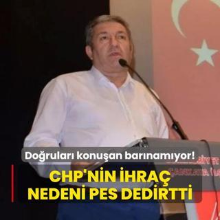 Dorular konuan barnamyor! Kurucudan CHP'ye ihra sitemi: Onlara yer var bana m yok?
