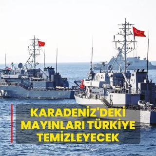 Karadeniz'deki maynlar Trkiye temizleyecek