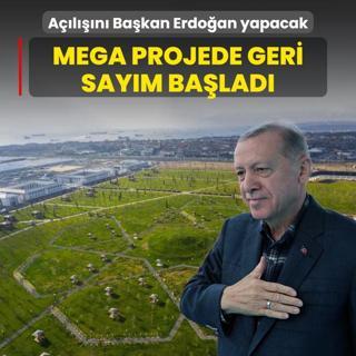 Aln Bakan Erdoan yapacak! stanbul nefes olacak Mega projede geri saym balad