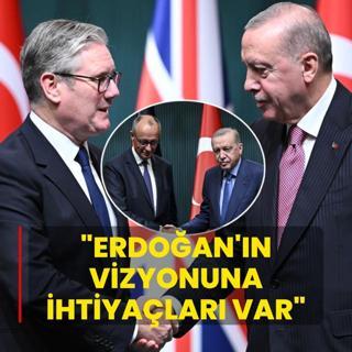 Diplomatik kaynaklardan Starmer-Merz cevab: Bakan Erdoan'n vizyonuna ihtiyalar var
