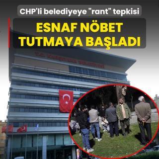 Esnaf nbet tutmaya balad! CHP'li belediyeye rant tepkisi