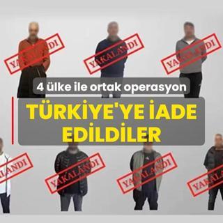 Krmz bltenle aranan 11 sulu Trkiye'ye iade edildi