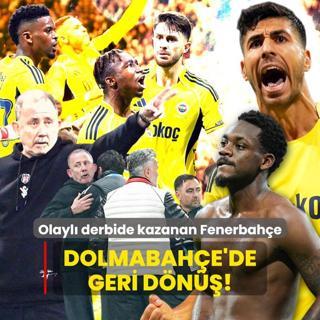 Dolmabahe'de geri dn! Olayl derbide kazanan Fenerbahe
