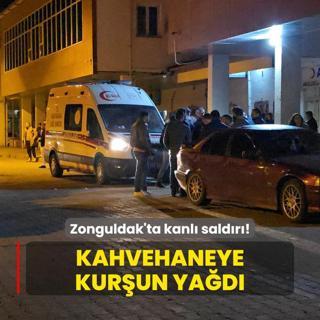 Zonguldak'ta kanl saldr! Kahvehaneye kurun yad