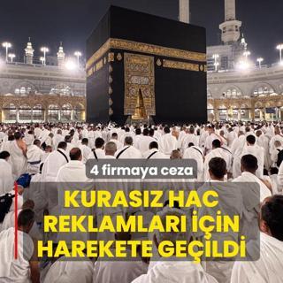 Kurasz hac reklamlar iin harekete geildi... 4 firmaya ceza