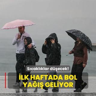 Scaklklar decek! lk haftada bol ya geliyor