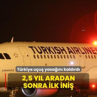 Trkiye uu yasan kaldrd! 2,5 yl aradan sonra ilk ini