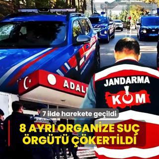 8 ayr organize su rgt kertildi: 64 pheli yakaland