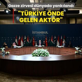 stanbul'daki kritik zirve dnyada yankland: Trkiye nde gelen aktr