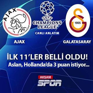 CANLI: Ajax - Galatasaray