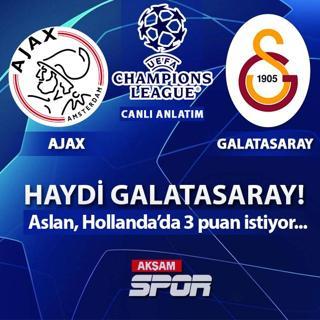 CANLI: Ajax - Galatasaray