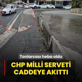 CHP milli serveti caddeye aktt! Tonlarcas heba oldu