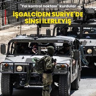 galciden Suriye'de sinsi ilerleyi! Yol kontrol noktas kurdular