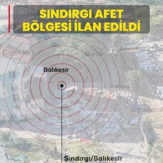 Sndrg afet blgesi ilan edildi