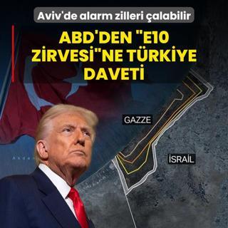 ABD'den E10 Zirvesine Trkiye daveti! Tel Aviv'de alarm zilleri alabilir