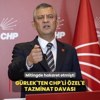 CHP mitinginde hakaret etmiti...Basavc Grlek'ten CHP'li zel'e tazminat davas