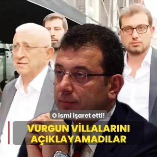 O ismi iaret etti! Vurgun villalarn aklayamadlar