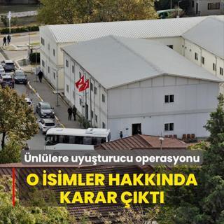 nllere uyuturucu operasyonunda yeni gelime! O isimlere...