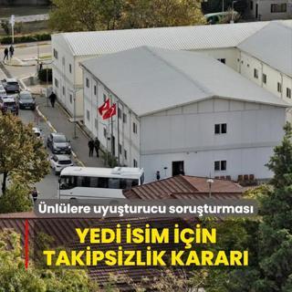 nllere uyuturucu soruturmas: Yedi isim iin takipsizlik karar