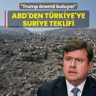 ABD'den Trkiye'ye Suriye teklifi: Trump nemli buluyor