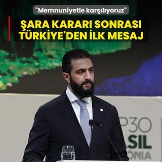 BMGK'nin ara kararna Trkiye'den ilk mesaj: Memnuniyetle karlyoruz