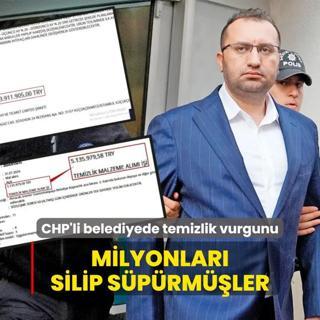 CHP'li belediyede temizlik vurgunu