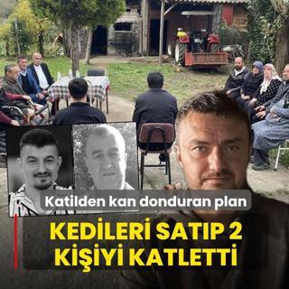 Katilden kan donduran plan! Kedileri satp 2 kiiyi katletti