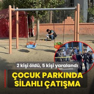 ocuk parknda silahl atma! 2 kii ld, 5 kii yaraland