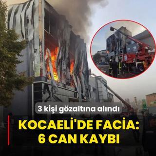 3 kii gzaltna alnd! Kocaeli'de facia: 6 can kayb