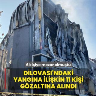 6 kiiye mezar olmutu... Kocaeli'ndeki yangna ilikin 11 kii gzaltna alnd