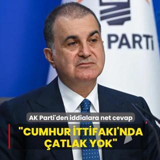 AK Parti Szcs mer elik'ten iddialara net cevap: Cumhur ttifak'nda bir atlak yok