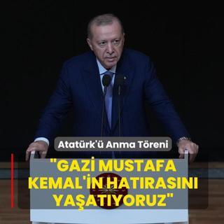 Atatrk' Anma Treni... Bakan Erdoan: Gazi Mustafa Kemal'in hatrasn yaatyoruz