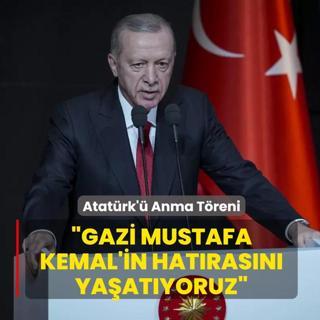 Atatrk' Anma Treni... Bakan Erdoan: Gazi Mustafa Kemal'in hatrasn yaatyoruz
