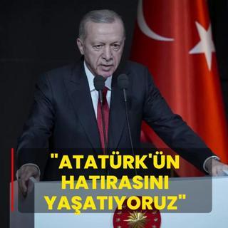 Atatrk' Anma Treni... Bakan Erdoan'dan nemli aklamalar