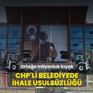 CHP'li belediyede ihale usulszl: Ortaa milyonluk kyak