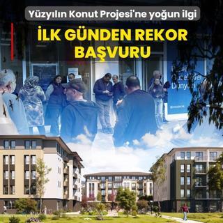 lk gnden rekor bavuru! Bakan Kurum Yzyln Konut Projesi'ne ilikin rakamlar paylat