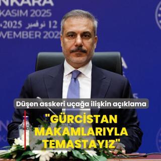 Bakan Fidan'dan den uaa ilikin aklama... Grcistan makamlaryla temastayz
