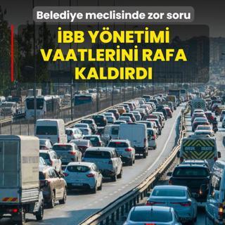 Belediye meclisinde zor soru! BB ynetimi vaatlerini rafa kaldrd