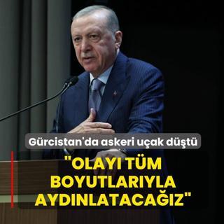 Grcistan'da askeri uak dt... Bakan Erdoan: Olay tm boyutlaryla aydnlatacaz