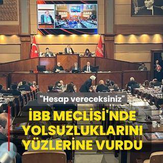 BB Meclisi'nde yolsuzluklarn yzlerine vurdu: Oyunu aldklarnza hesap vereceksiniz