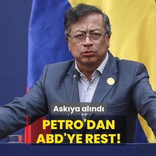 Petro'dan ABD'ye rest! Askya alnd