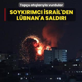 Soykrmc srail'den Lbnan'a saldr... Topu atlaryla vurdular
