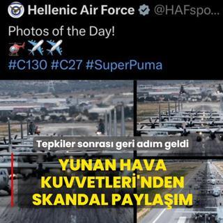 20 askerimiz ehit oldu... Yunan Hava Kuvvetleri'nden skandal paylam