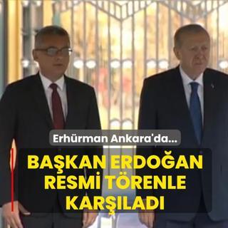 Erhrman Ankara'da... Bakan Erdoan resmi trenle karlad