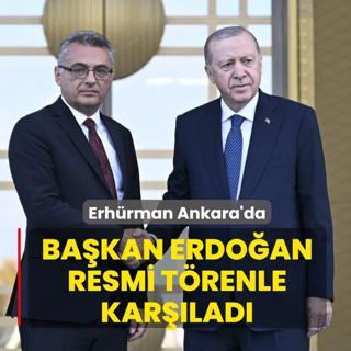 Erhrman Ankara'da... Bakan Erdoan resmi trenle karlad