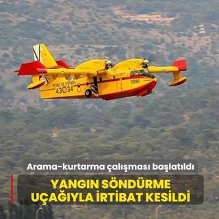 arama-kurtarma almas balatld... Yangn sndrme uayla irtibat kesildi